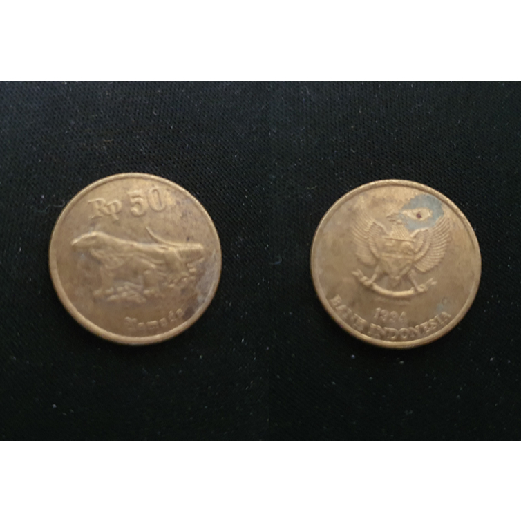 Uang koin 50 tahun 1994 komodo