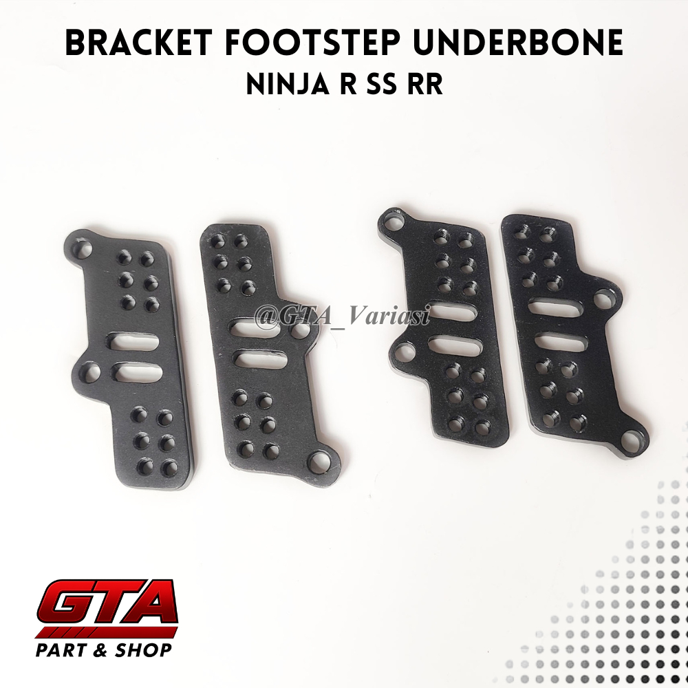 Breket Footstep Underbone Ninja R SS RR Footstep Adaptor Footstep Underbone Ninja R SS RR