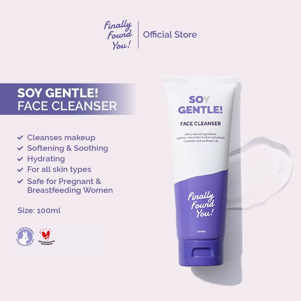 Finally Found You Soy Gentle Face Cleanser