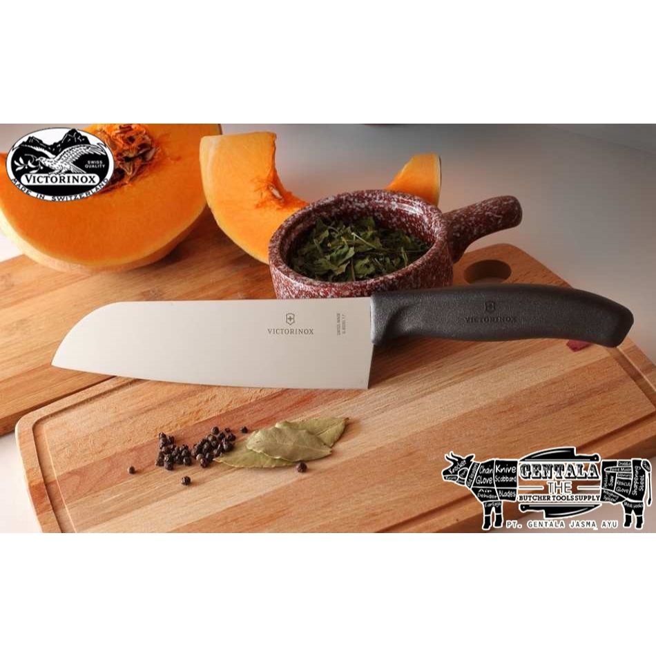 Pisau Chef/Kitchen Knife Victorinox Santoku 17cm