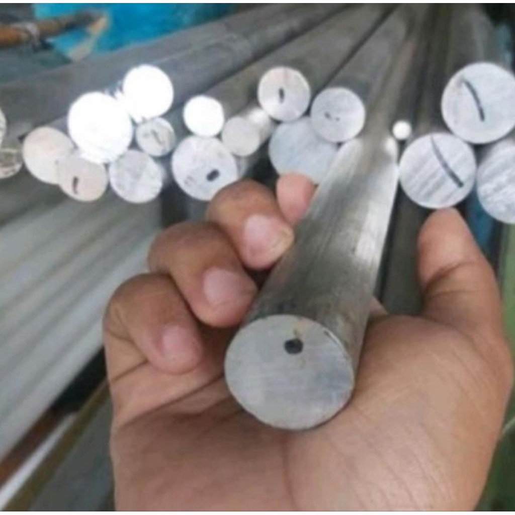 AS ALUMUNIUM DIAMETER 12 MM PANJANG 100 CM