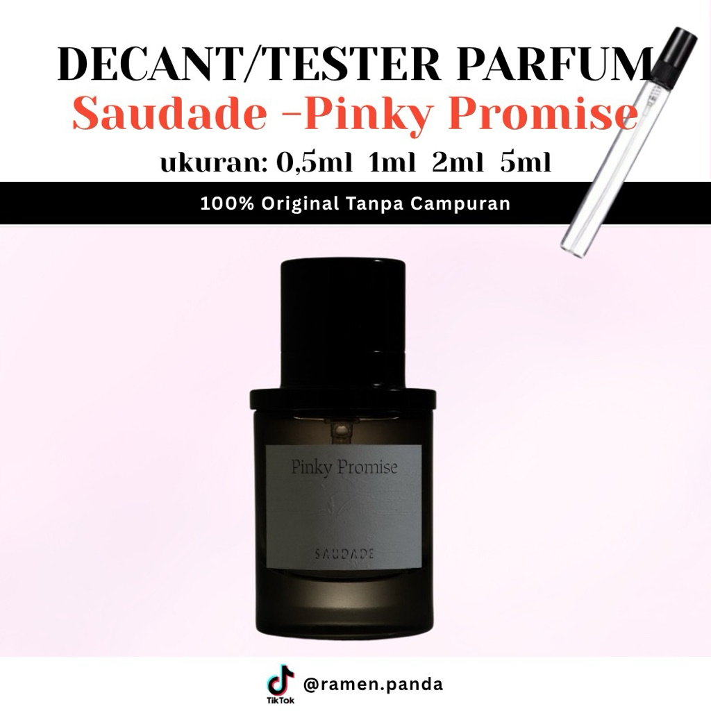 Decant Saudade Pinky Promise Decant Parfume Saudade Pinky Promise