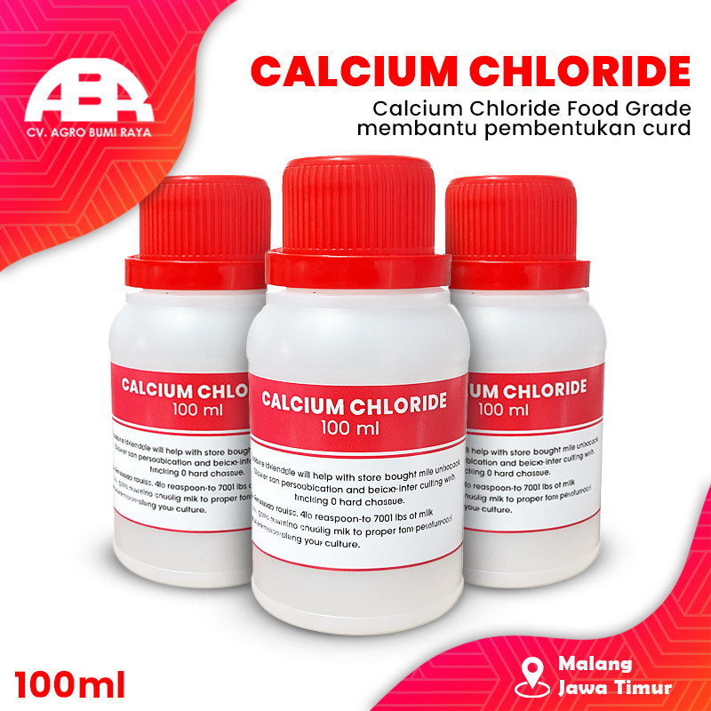 Calcium Chloride untuk keju 100 ml