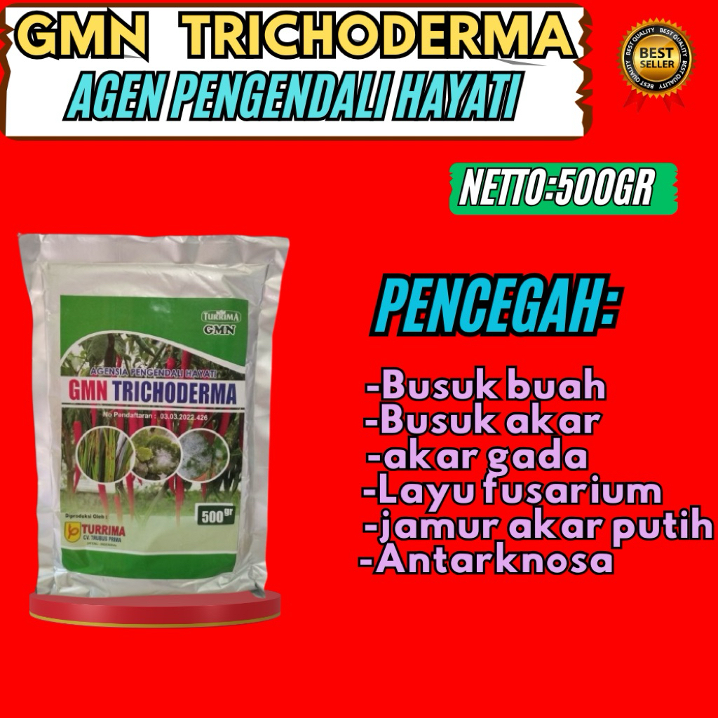 ANTI JAMUR  Trichoderma Obat, Trichoderma Obat Cabe Isi 500gram