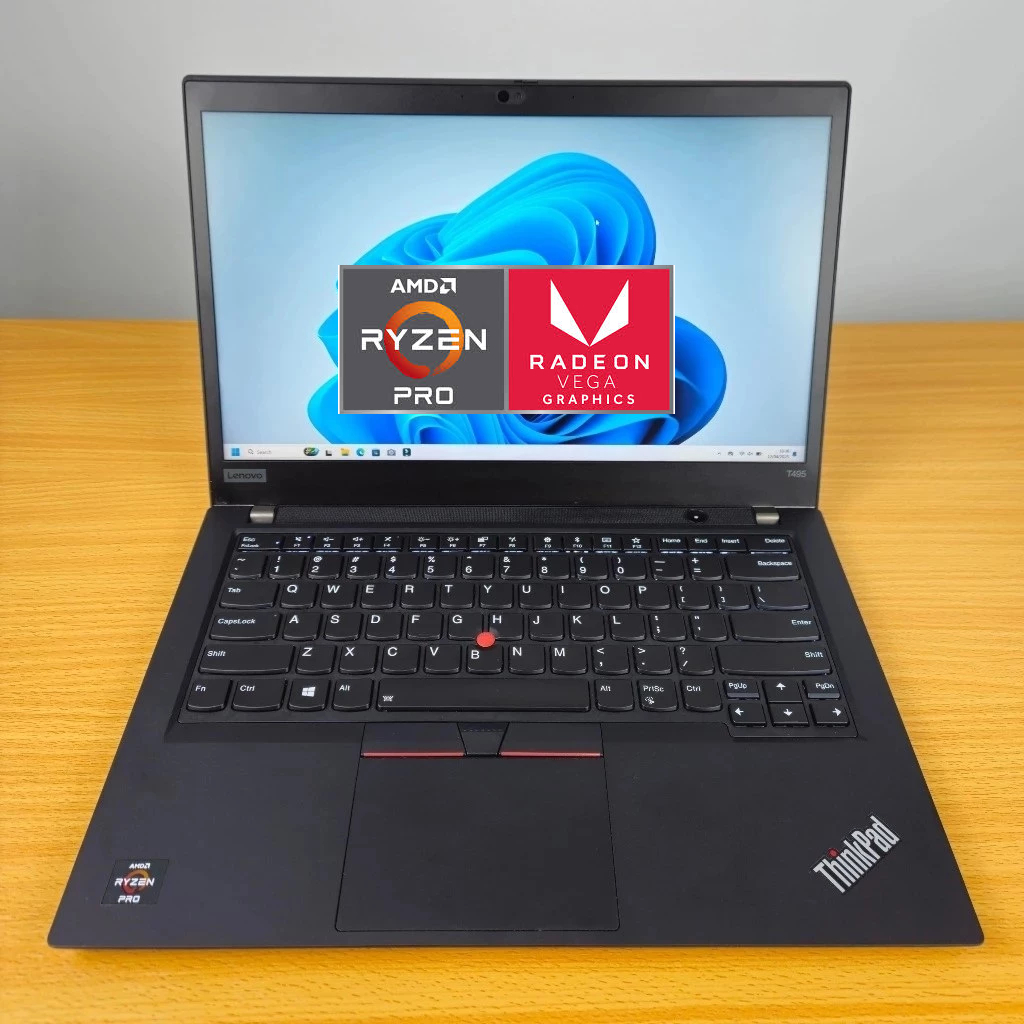 TOUCHSCREENLAPTOP LENOVO THINKPAD T495 Ryzen 7 PRO 3700U VGA VEGA 10 2GB