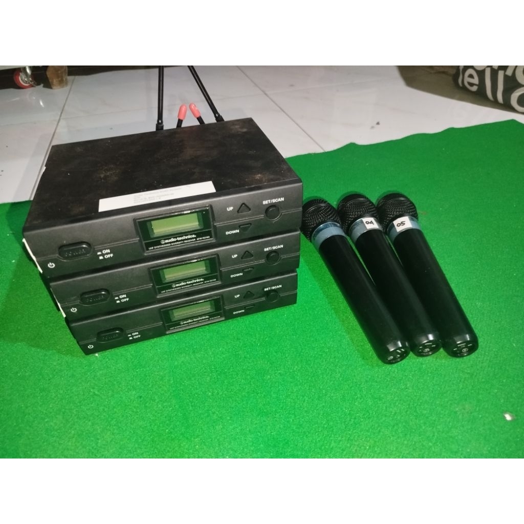 MIC WIRELESS AUDIO TECHNICA ATW-R2100 ORI JAPAN