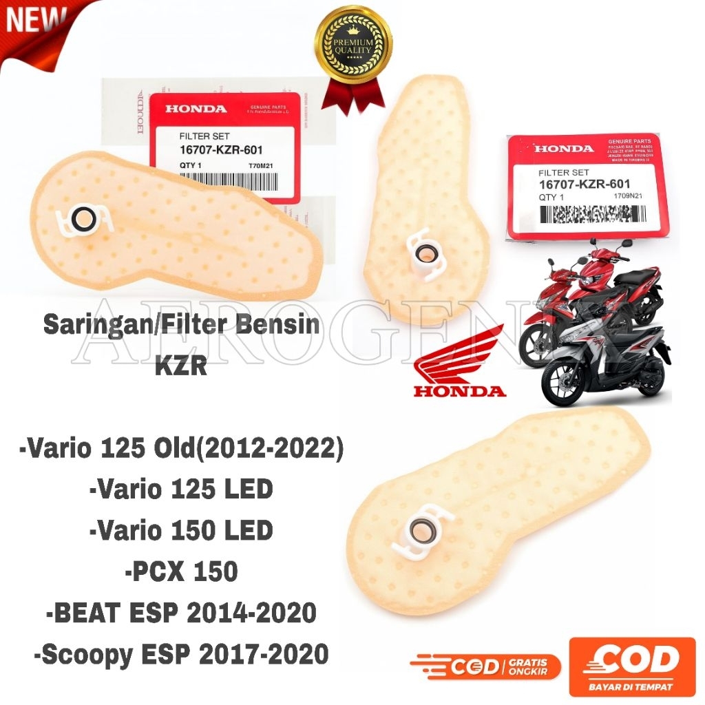 Pampers Filter Bensin 125 Motor Honda Vario Scoopy PCX - Saringan Bensin Motor Honda KZR