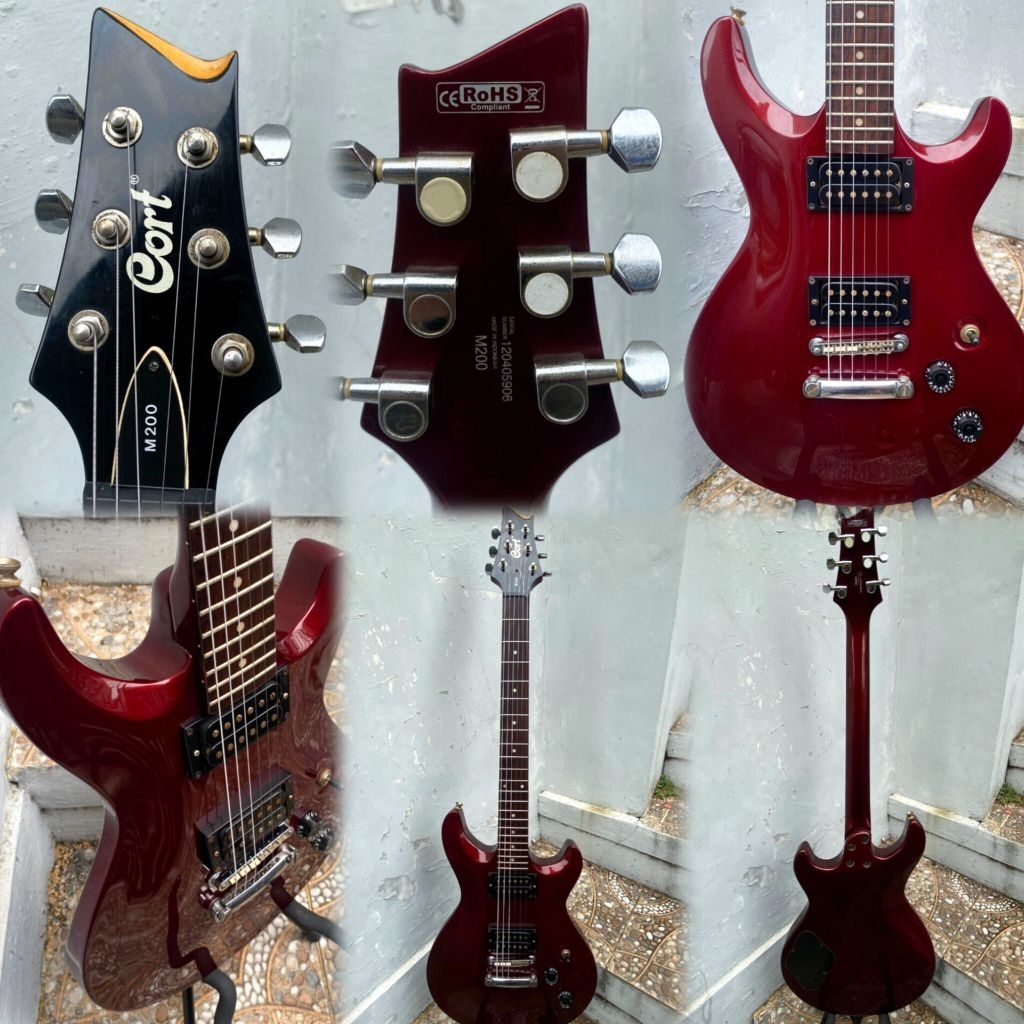 GITAR CORT M200 HH ELECTRIC GUITAR ORIGINAL