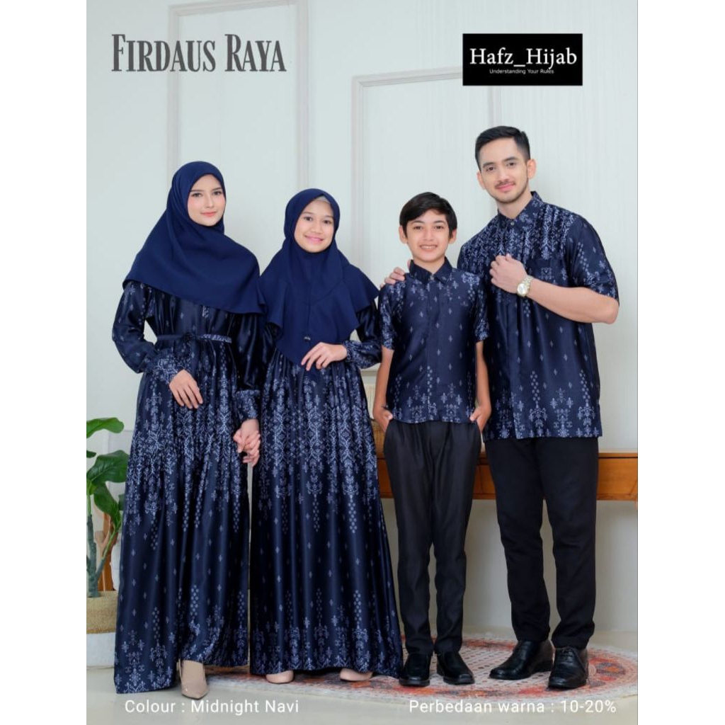 Firdaus raya family set by hafz hijab