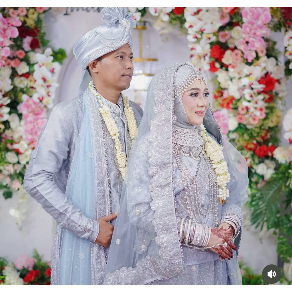 Baju India Pengantin Lengkap (Pre Loved)