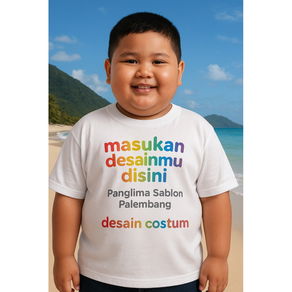 BAJU KAOS COSTUM ANAK-ANAK 30S