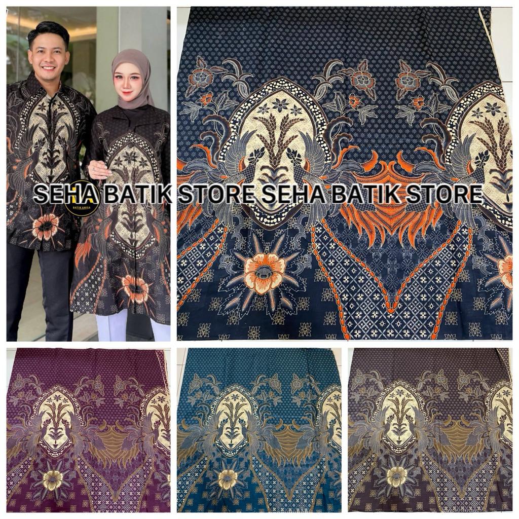 KAIN BATIK BAHAN KATUN / ARJUNA / BATIK COUPLE / ATASAN BATIK / BATIK KANTOR / BATIK GURU