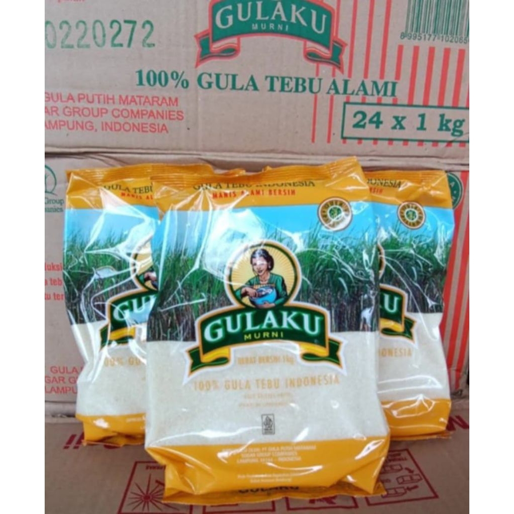 Gulaku 1kg 1 karton isi 24 pcs