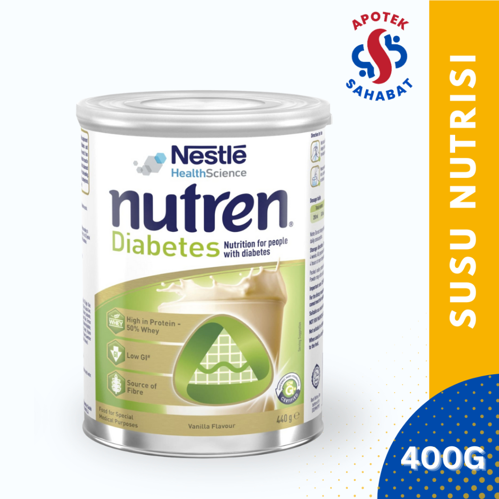 Nutren Diabetes Vanilla 400g