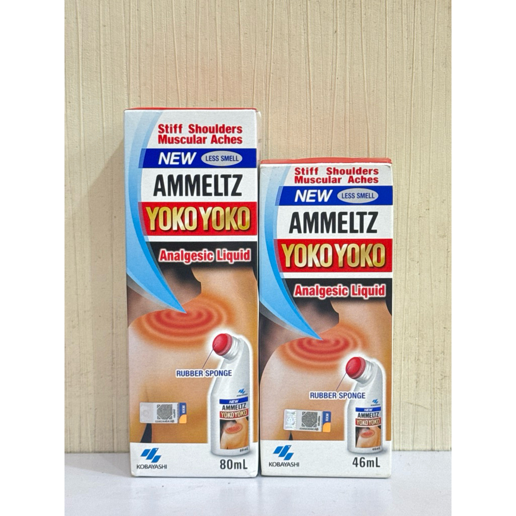 Yokoyoko Ammeltz merah 80ml pereda pegal capek pada bahu LESS SMELL Yoko Yoko