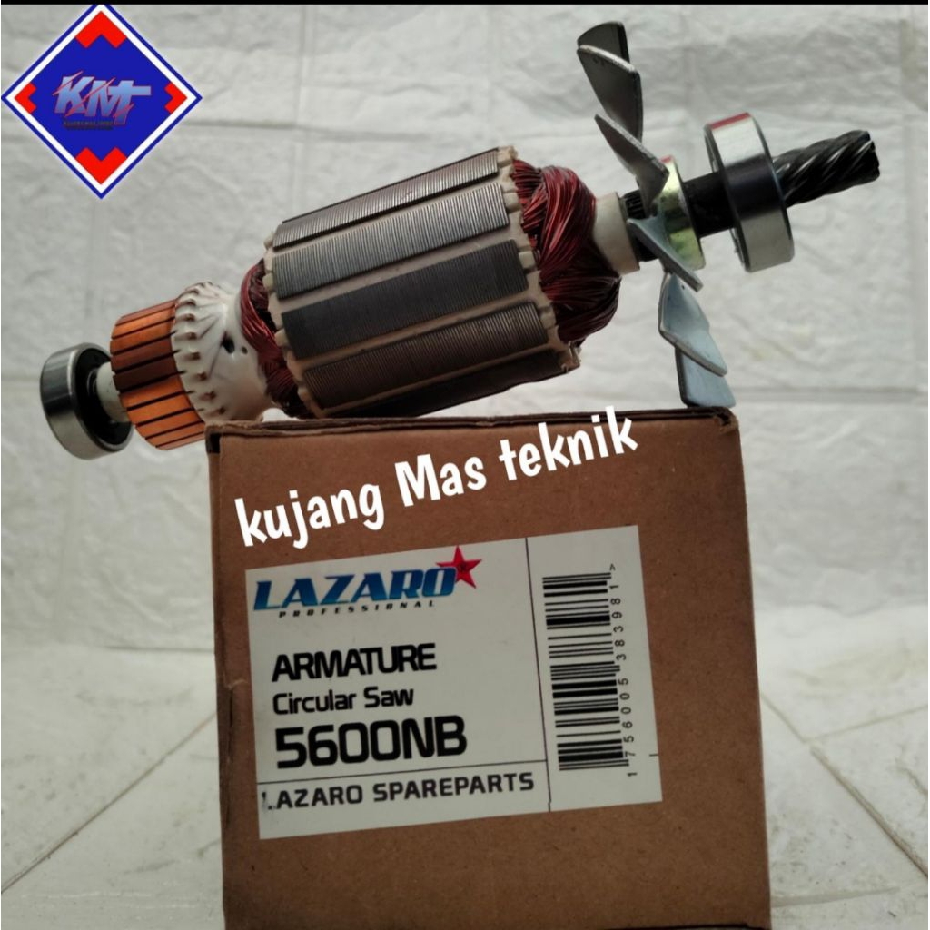 ARMATURE MAKITA 5600NB ANGKER MESIN GERGAJI POTONG MAKITA 5600 NB ROTOR MESIN GERGAJI POTONG 5600NB