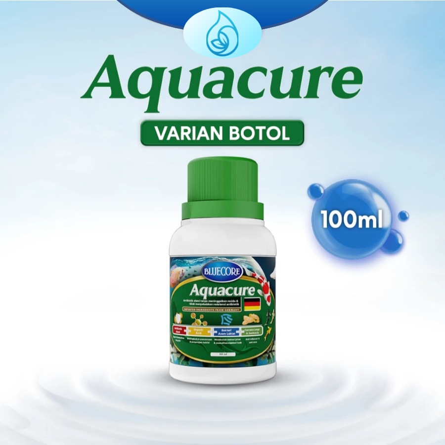 Bluecore AquaCure Antibiotik Alami Ikan Hias Dan Konsumsi - 100ml