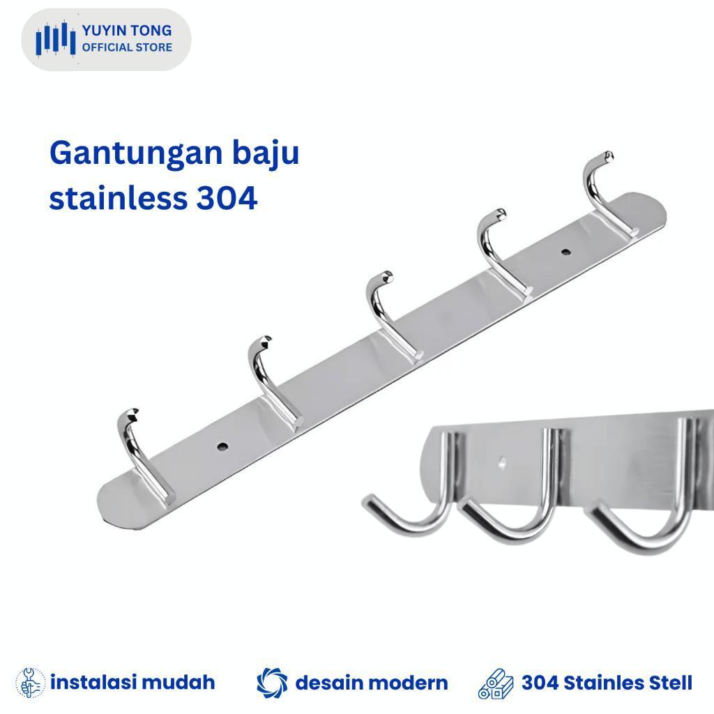 Multiple Gantungan Mantel gantungan baju kamar gantungan kamar mandi