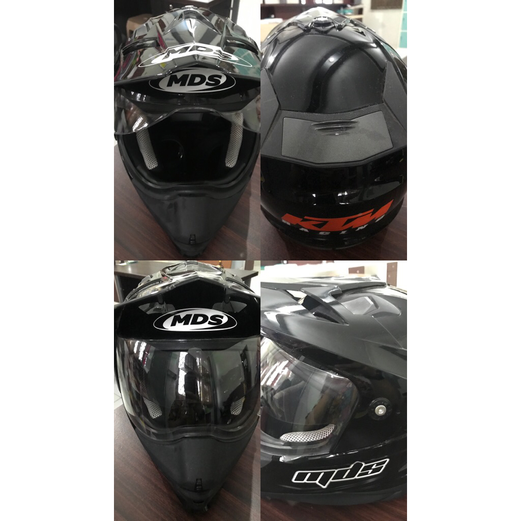 helm mds super moto , helm cross , helm murah
