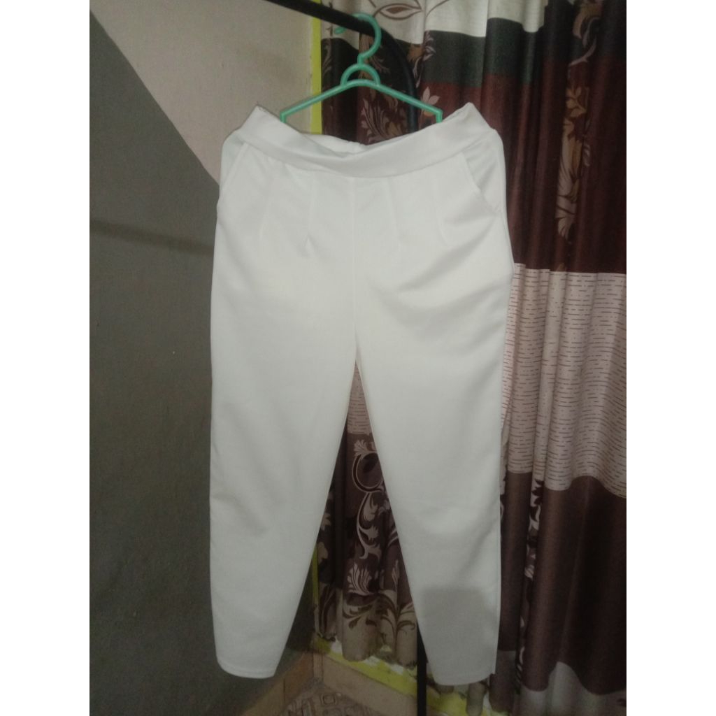 Celana Scuba Wanita Terkini,CelanaScubaPutih