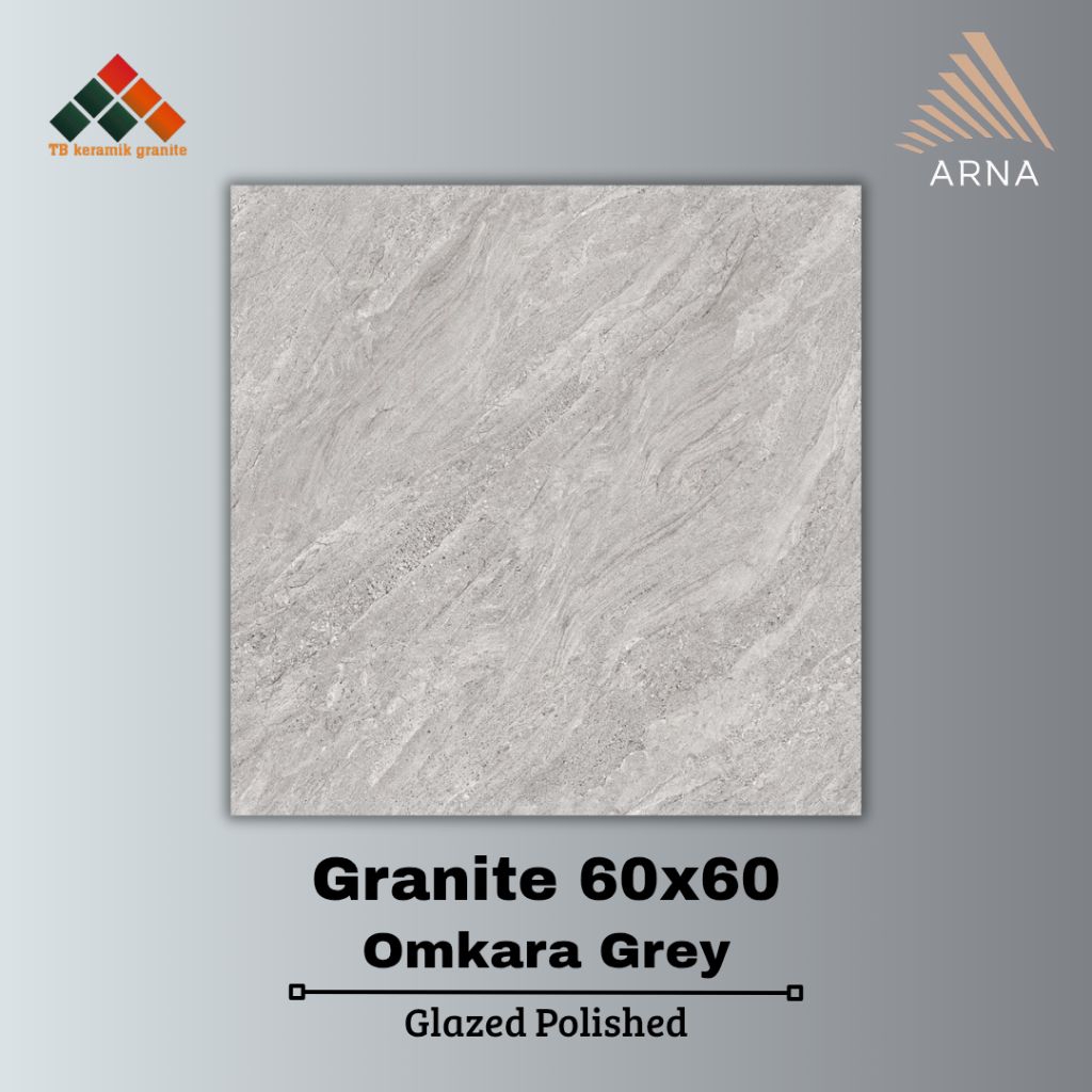 Granit 60x60 Arna Omkara Grey / Glazed Polished