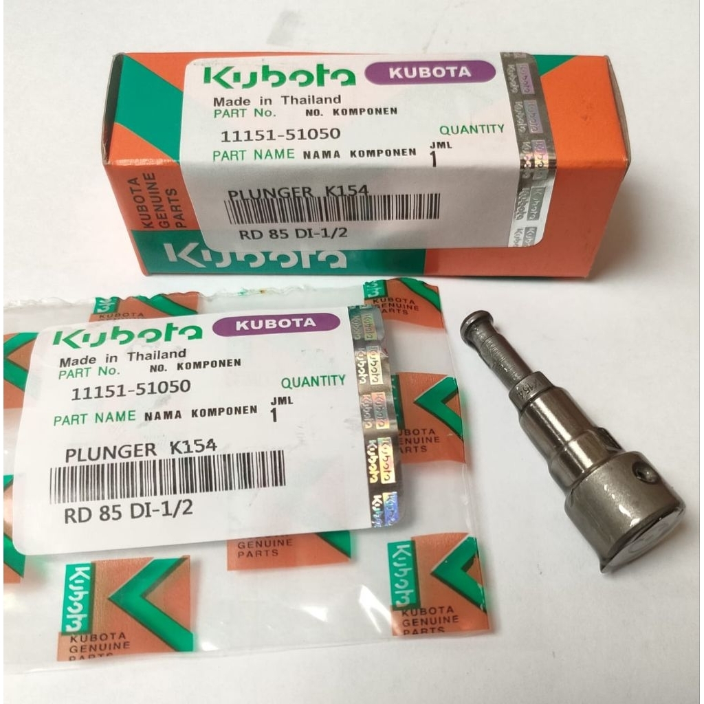 Plunger K154 Kubota RD85T RD85DI1S /2S Diesel Kubota