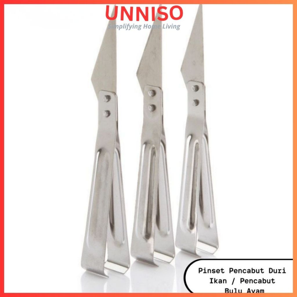UNNISO - Pinset Pencabut Duri Ikan / Pencabut Bulu Ayam