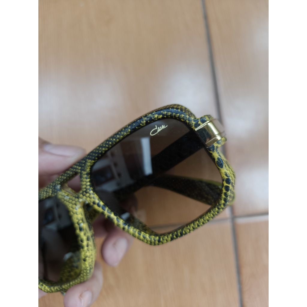 kacamata sunglasses CAZAL sneake skin germany nos new old stock original vintage rare langka