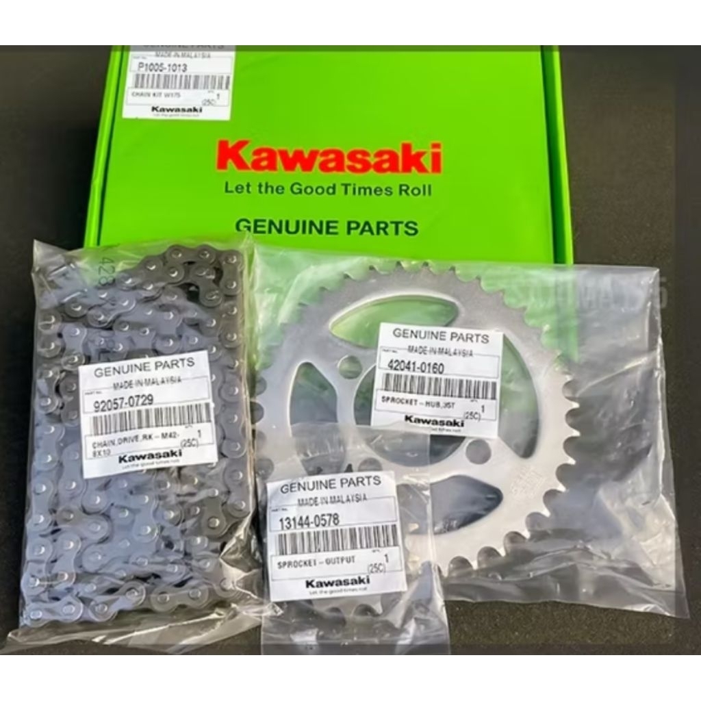 gear set standar W175 SE W175 TR W175 cafe W175 original