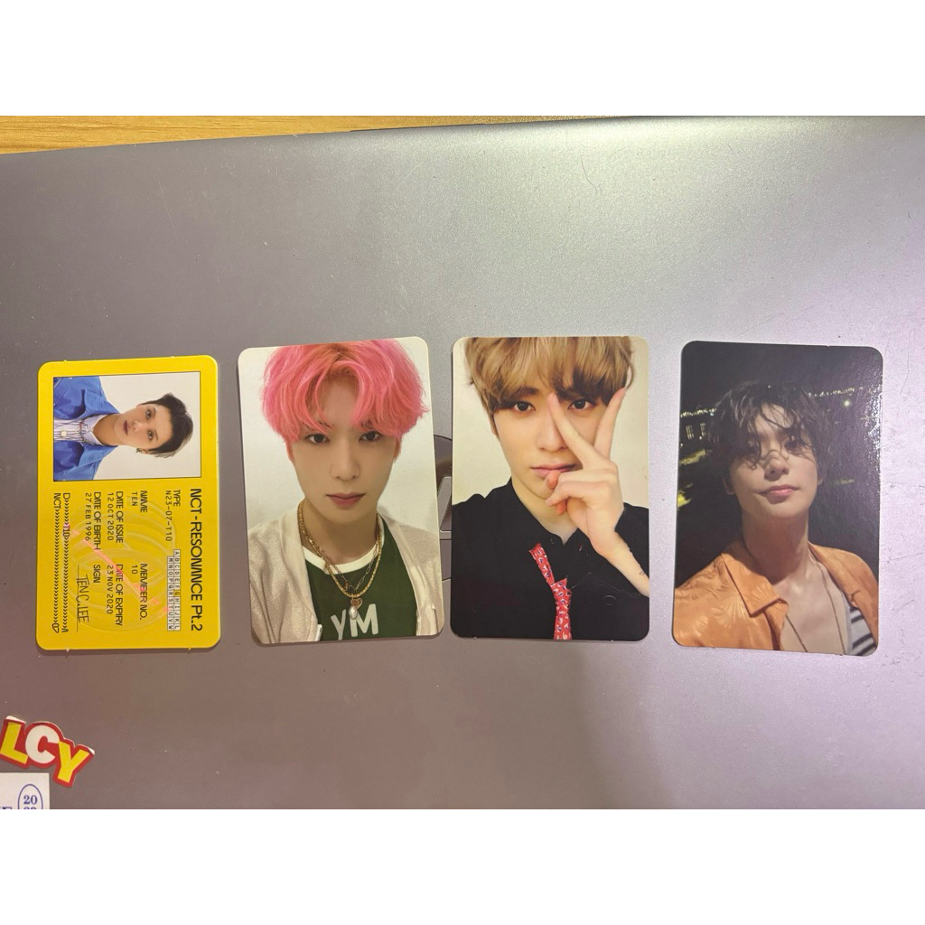 (BACA DESKRIPSI) nct wayv nct 127 photocard jaehyun id card ten