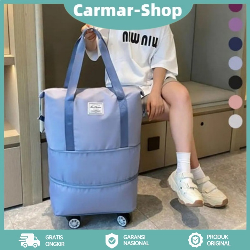 Tas Traveling Roda Tas tingkat Tas Duffel Jumbo-Tas Jinjing Travel TAS TRAVEL JUMBO 3 TINGKAT / TRAV