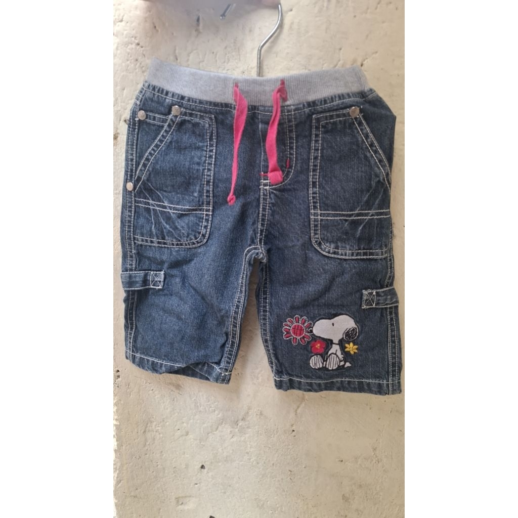 celana jeans baby snoopy