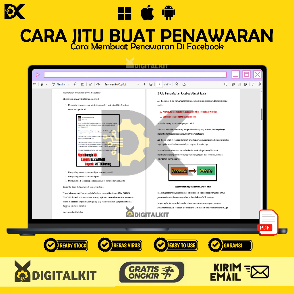 [T0597] Cara Jitu Membuat Penawaran di FB | Panduan FB Marketplace & Ads
