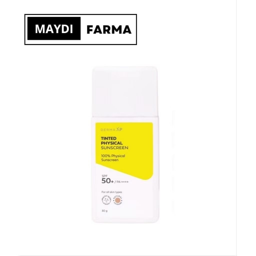 Derma XP Tinted Physical Sunscreen - Sunscreen sekaligus complexion base melindungi kulit