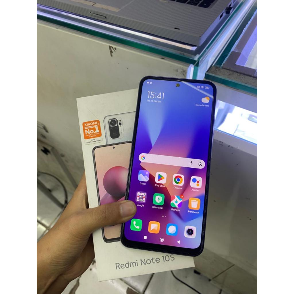 REDMI NOTE 10S 8/128 BEKAS NORMAL