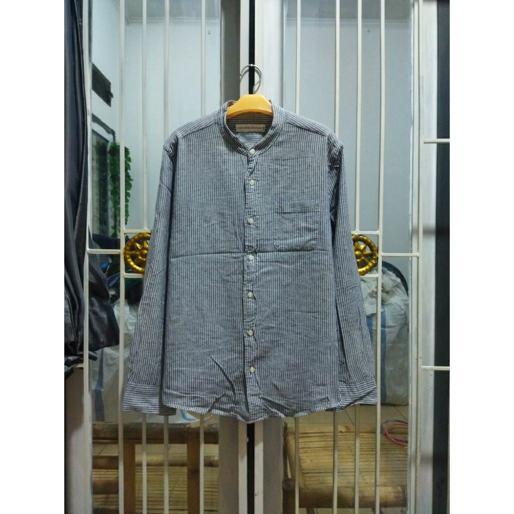 kemeja giordano kerah koko kasual pria M