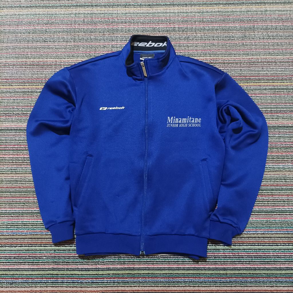Jaket tracktop second reebok vintage windproof