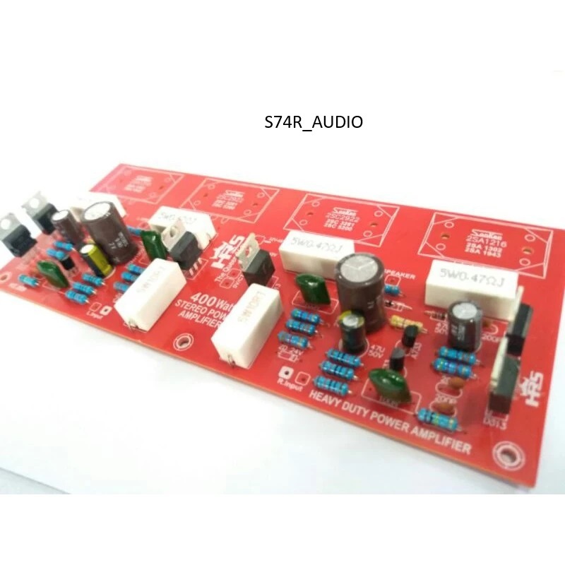 Kit driver Power amplifier sanken stereo safari 2x400 watt
