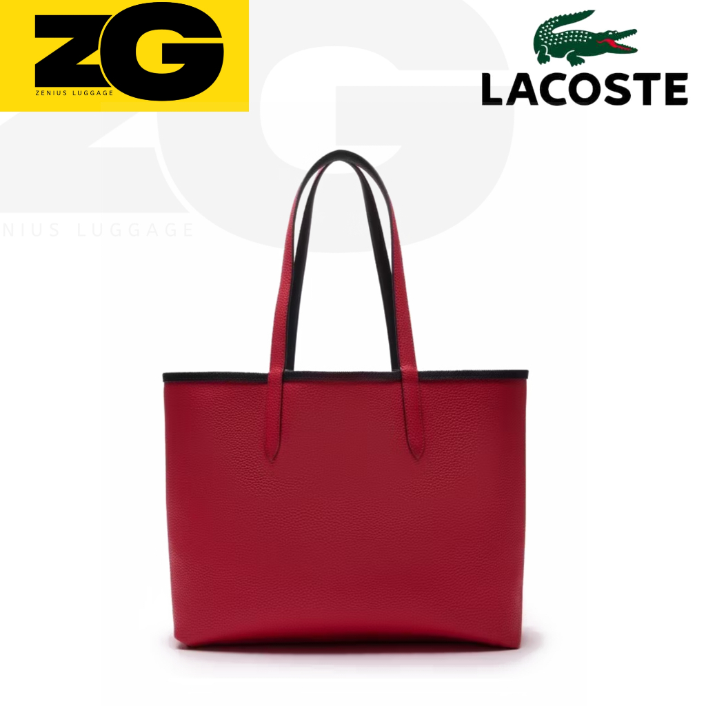 Tote bag wanita LACOSTE anna zipped tote