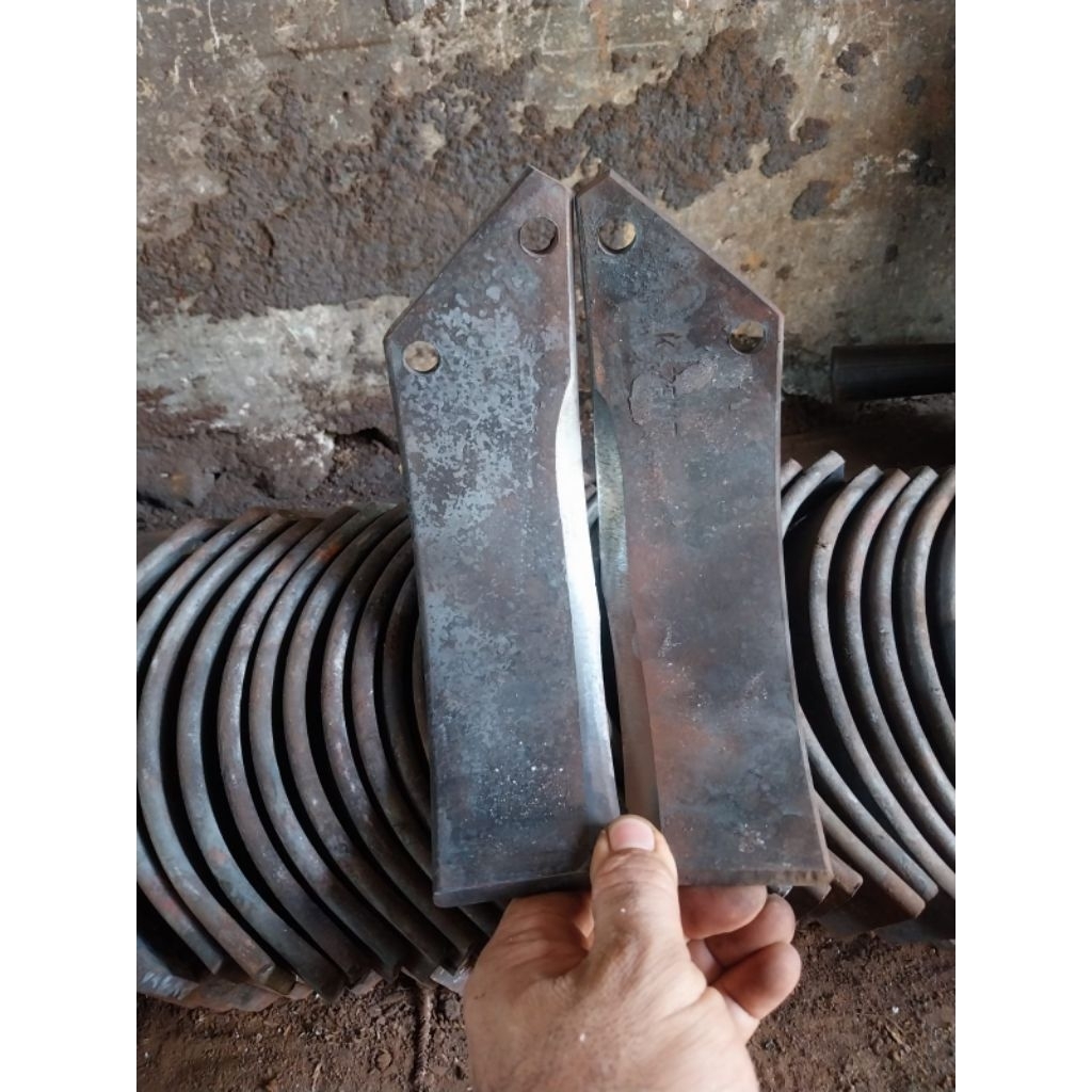 rotary traktor Hoard C B 12 tebal 8mm & 7mm