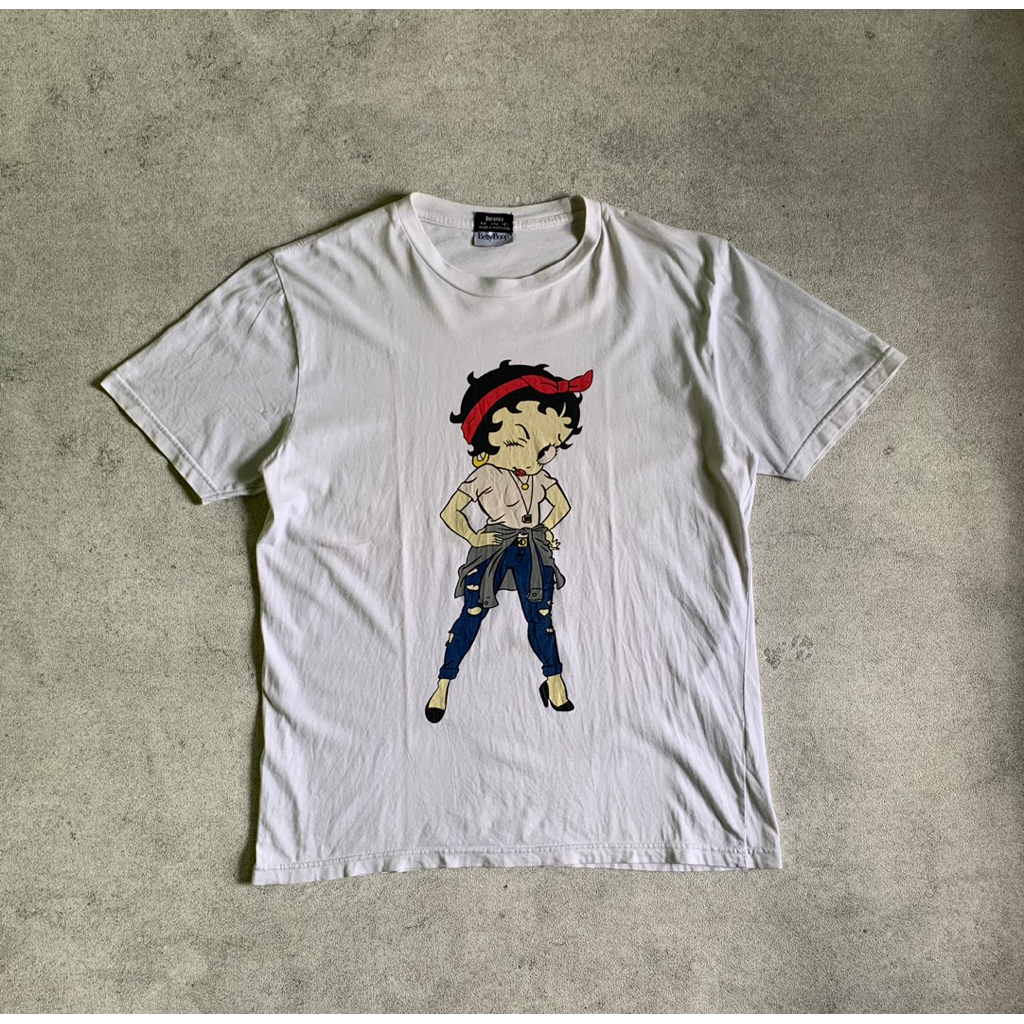 KAOS BETTY BOOP VTG BERSHKA