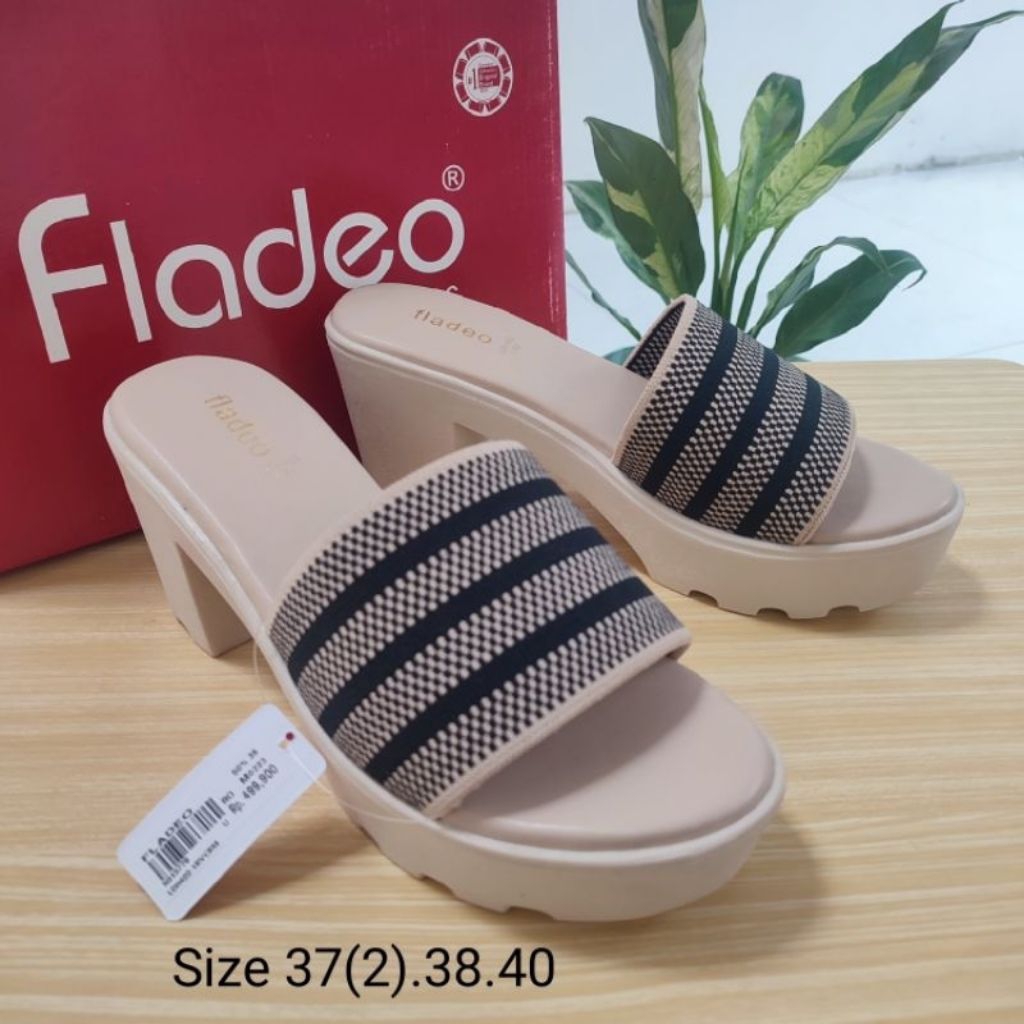 Wedges fladeo / sandal wedges wanita