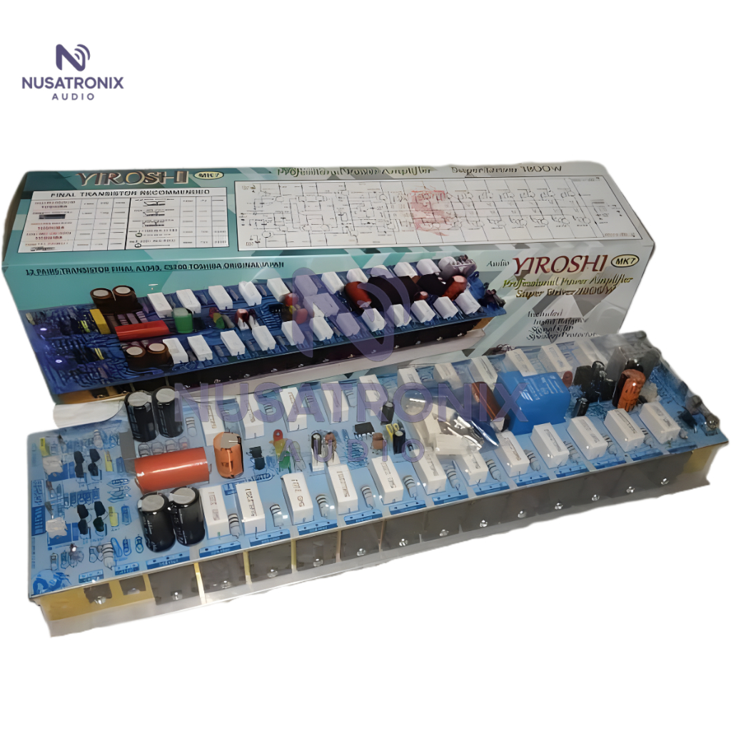 KIT DRIVER YIROSHI MK7 POWER AUDIO SUPER DRIVER 1800W