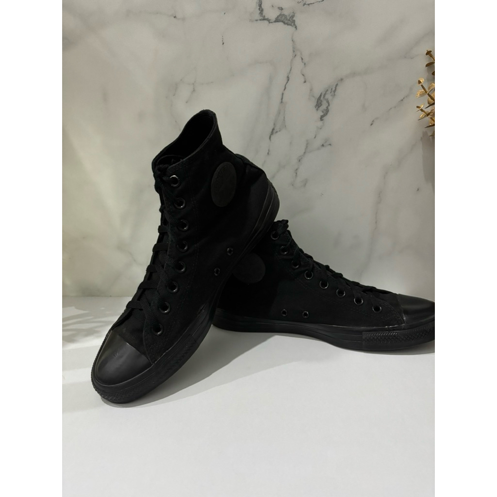 sepatu converse all star black second original