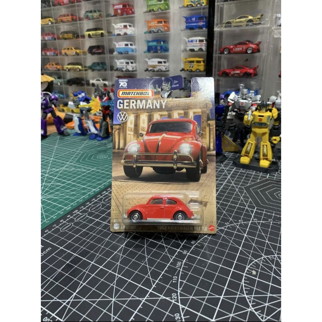 matchbox Volkswagen beetle merah