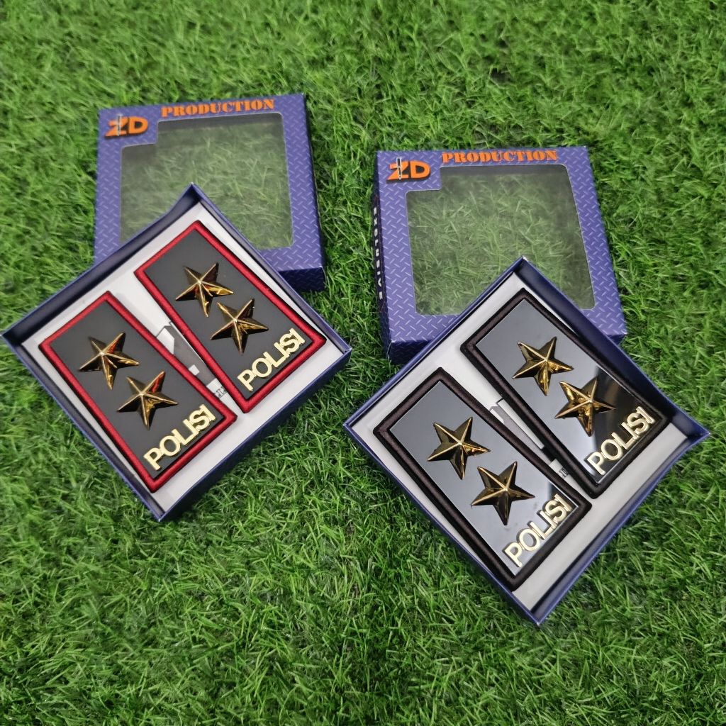Pangkat PDH IRJEN POL POLRI Premium / Pangkat PDH Bintang 2 POLRI / Pangkat Bintang 2 Polisi