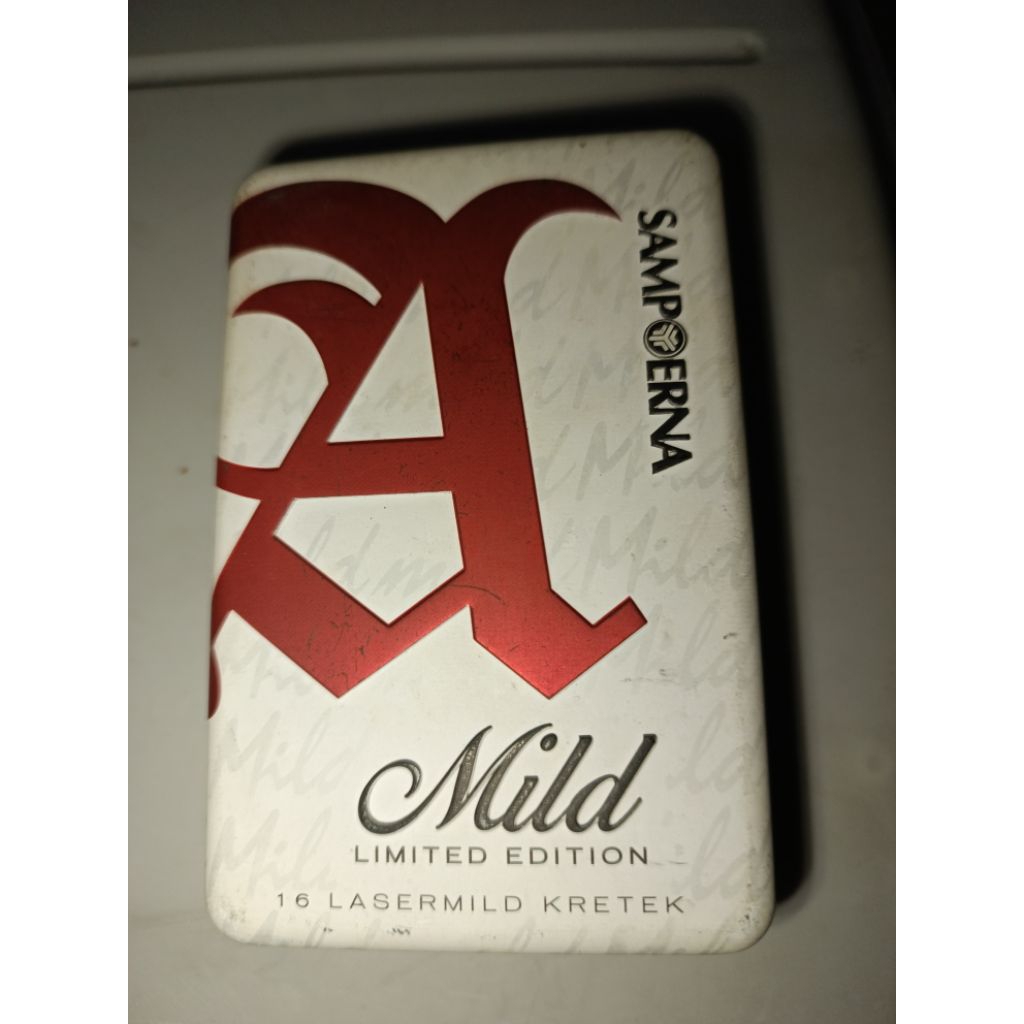 Kotak Kaleng Besi Eks Sampoerna A Mild