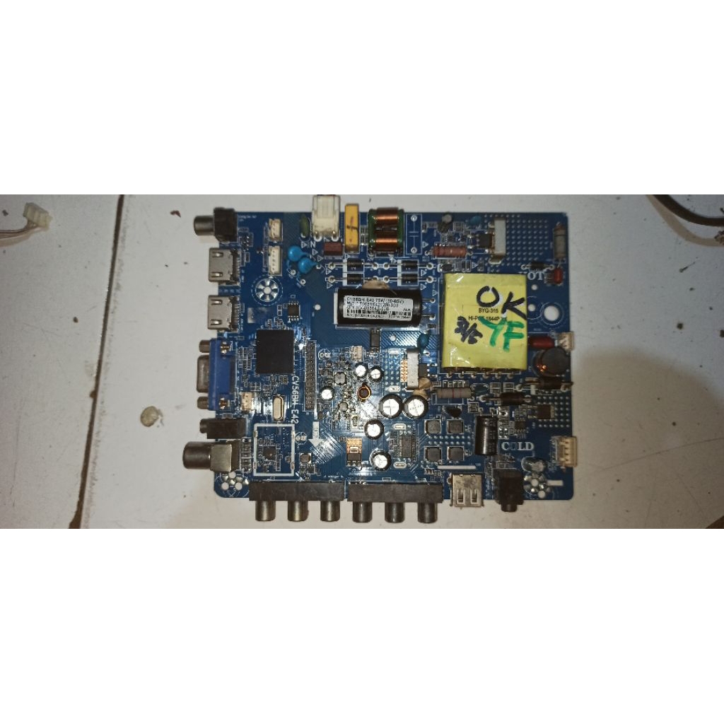 mainborad tv polytron32 inch tipe mb cv56bh-e42