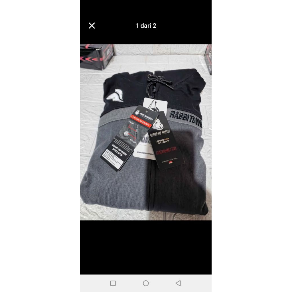 jaket rabbit and wheels listone