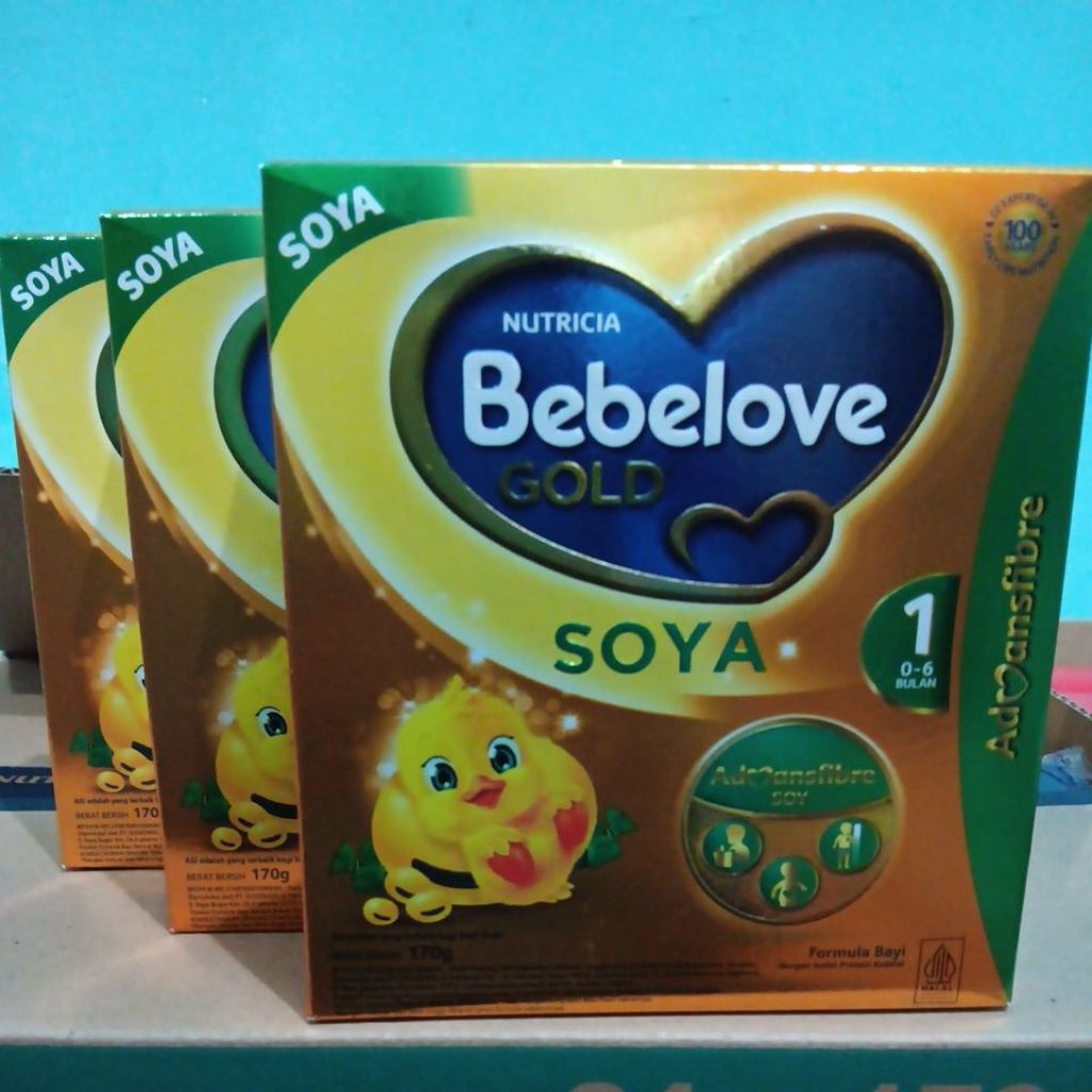 Bebelove Gold Soya 0-6 170 GR. Exp 2027